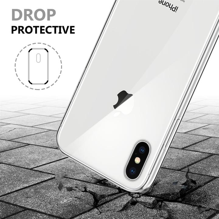Produktbild Cadorabo TPU 360 Grad Case Cover (Apple iPhone XS Max)