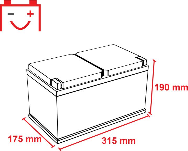 Image du produit Exide EK820 (12 V, 82 Ah, 800 A)