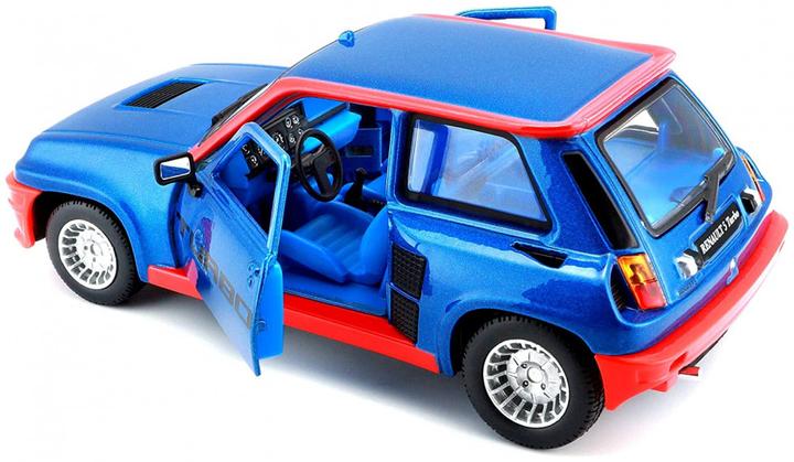 Produktbild Bburago Renault 5 Turbo blau/rot 1:24