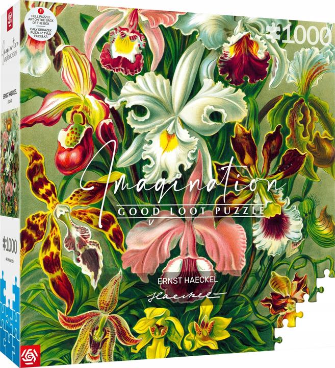 Produktbild Good Loot Puzzle 1000 Imagination Ernst Haeckel Orchidea / Orchid (1000 Teile)
