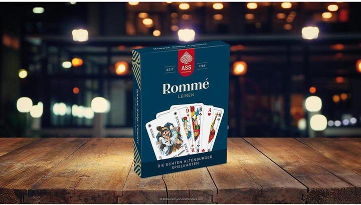 Produktbild Cartamundi Romme 2x55 Karten Leinen Französisches Bild FSC (Deutsch)