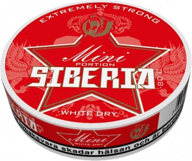 Produktbild Siberia -80 Degrees Mini Strong White Dry Portion (White Portion, 43 mg)