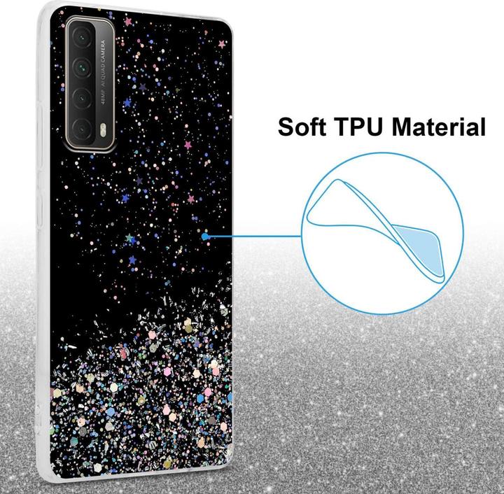 Image du produit Cadorabo Coque pour Huawei P SMART 2021 TPU funkelnder Glitter (Huawei P Smart (2021))