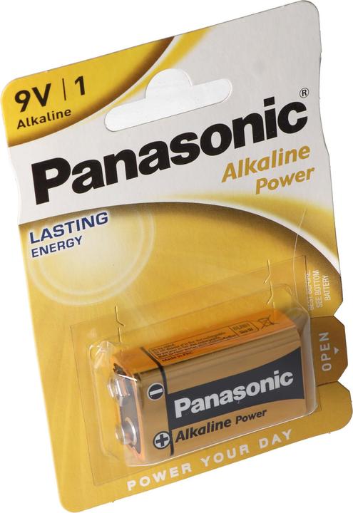 Actual product image Panasonic Pro Power (1 pcs., 9V Block, 680 mAh)