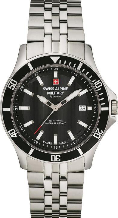 Produktbild Swiss Alpine Military 7022.1137 Herren 42mm 10ATM (Analoguhr, 42 mm)