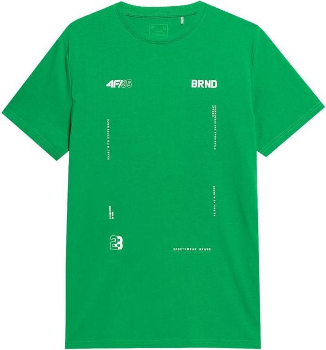 Image du produit 4F T-shirt vert pour homme SS23TTSHM311 41S (S) (S)