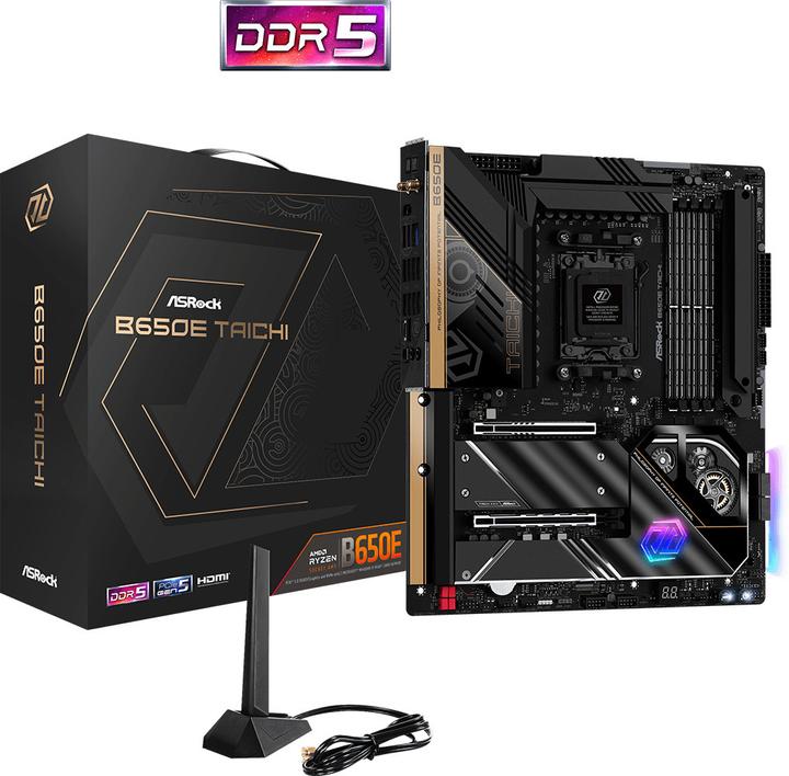 Actual product image AsRock MB B650E Taichi (AM5, AMD B650, E-ATX)