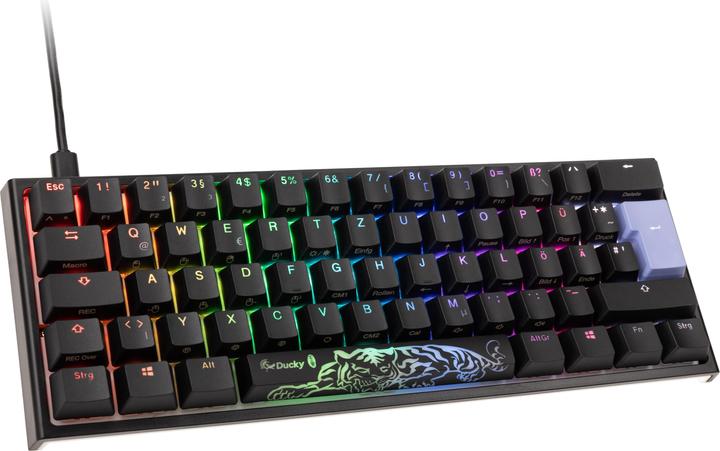 Immagine prodotto Ducky Tastiera da gioco One 2 Pro Mini, LED RGB - Cherry (DE, Cablato)