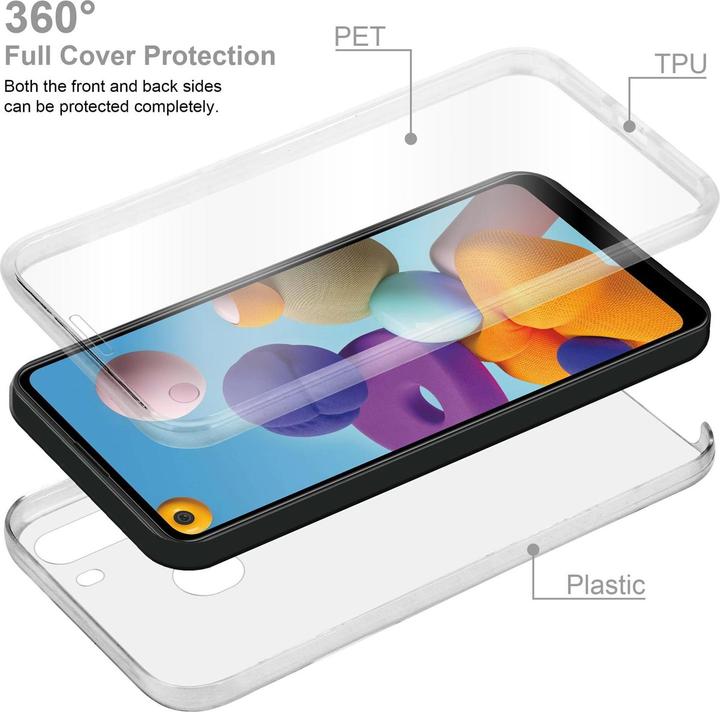 Image du produit Cadorabo TPU 360 degrés Case Cover (Samsung Galaxy A21)