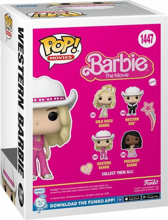 Immagine prodotto Funko Barbie POP! Movies Figurina in vinile di Barbie Cowgirl 9 cm