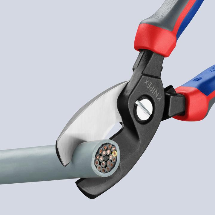 Productafbeelding Knipex Kabelschaar met dubbele snijkant 95 12 200 (200 mm)