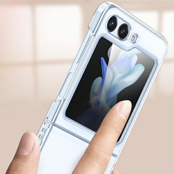Actual product image Beline Clear Case Samsung Z Flip 5 transparent