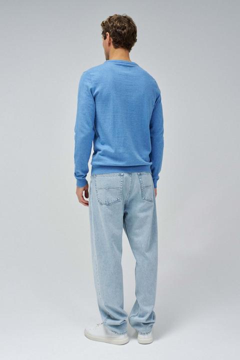 Image du produit Salsa Jeans Pullover Knit Henley W/ Collar Jersey Details (XL)