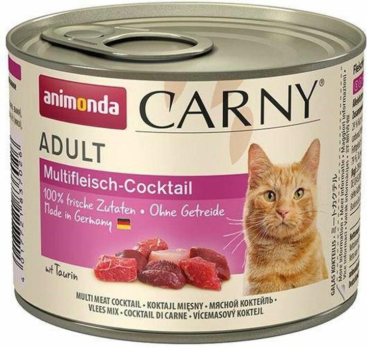 Actual product image animonda Carny 4017721837026 Canned cat food (Adult, 6 pcs., 200 g)