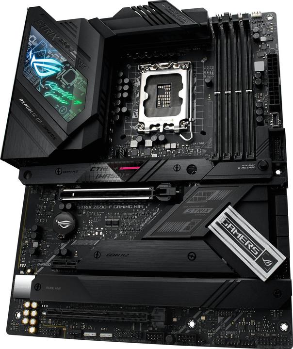 Image du produit ASUS ROG Strix Z690-F Gaming Wifi (LGA 1700, Intel Z690 (DDR5), ATX)
