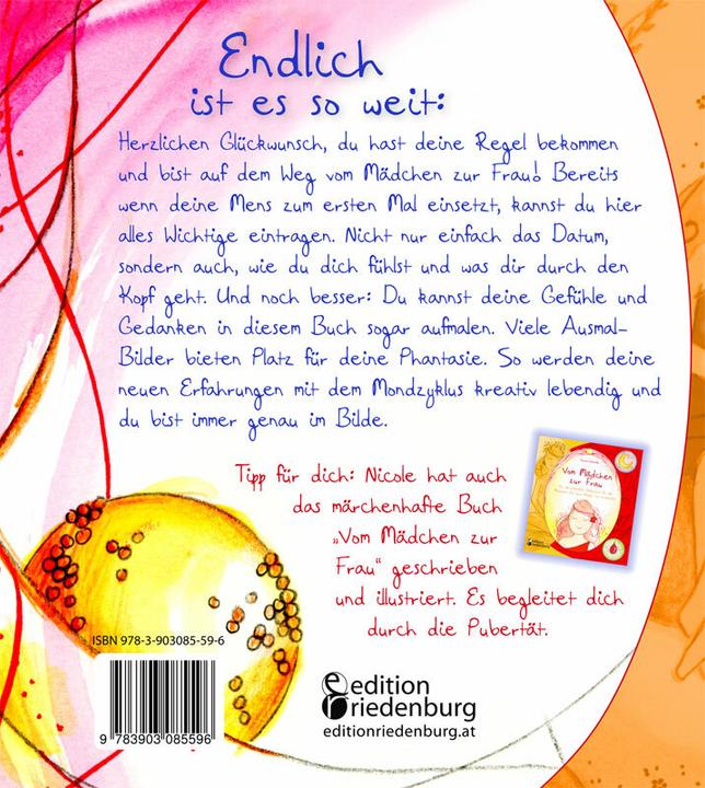 Produktbild In der Regel wunderbar - Ein zauberhafter Menstruationskalender für alle Mädchen, die ihren Kör (Deutsch, Nicole Schäufler, 2017)
