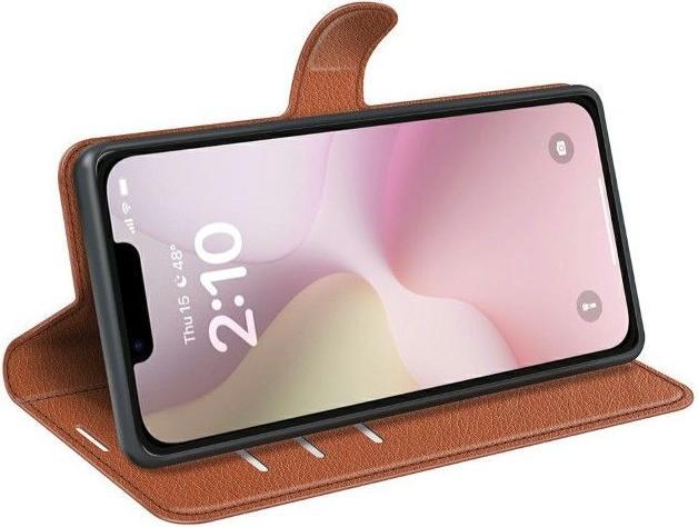 Actual product image MU Classic Litchi Leder Bookcover Series (Apple iPhone 16e)