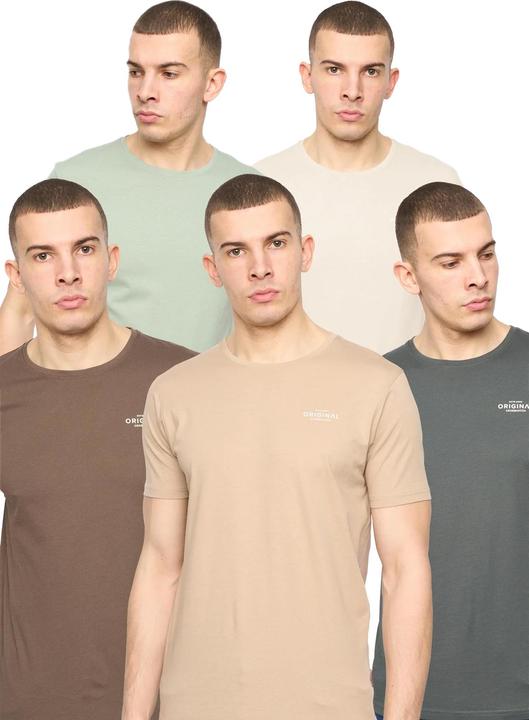 Image du produit Crosshatch - T-shirts BASICNATURAL - Homme (M)