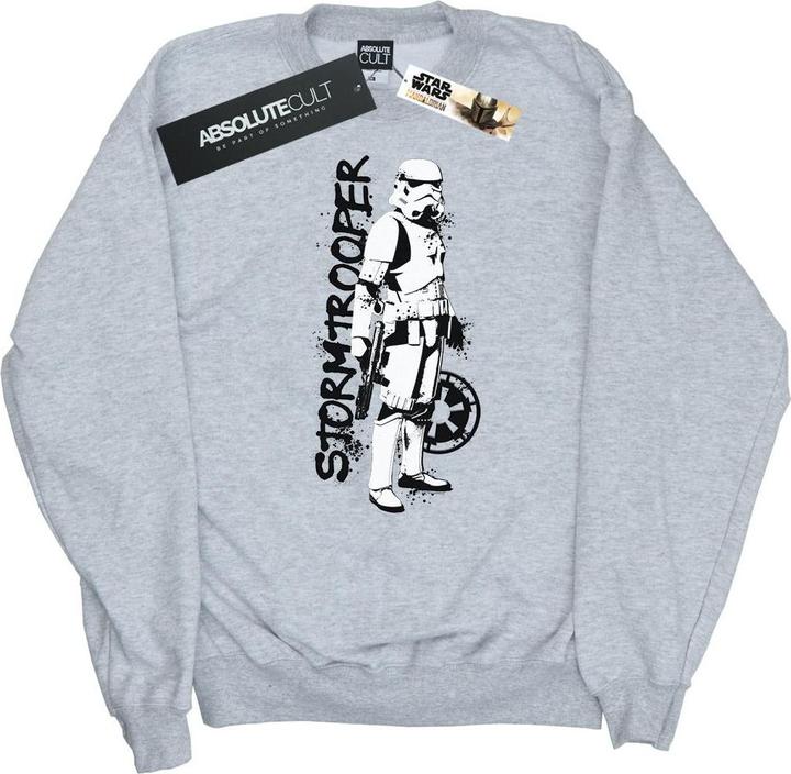 Star Wars The Mandalorian Splat Stormtrooper Sweatshirt