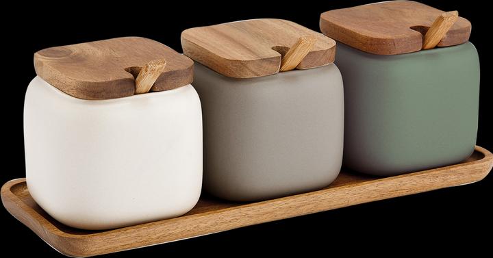 Produktbild Ladelle Aufbewahrungsdosen-Set Essentials 10-teilig 28x10.5x9.5 cm