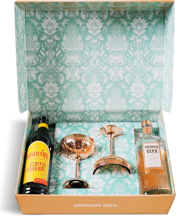 Actual product image Absolut Gift Box Espresso Martini Cocktail Set (2 x 70 cl)