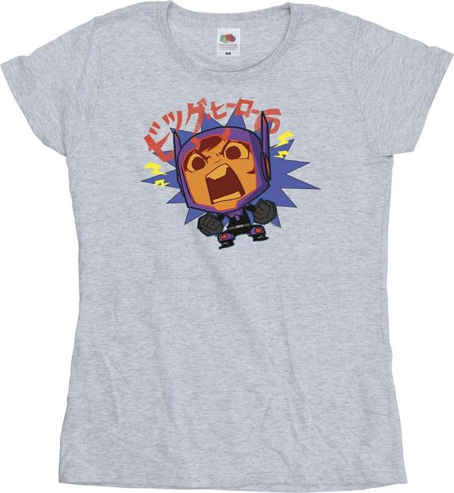 Produktbild Disney Big Hero 6 Baymax Hiro Angry Manga TShirt (S)