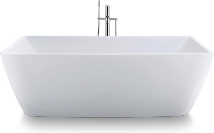 Produktbild Duravit Badewanne DURASQUARE 1850x850mm freist 2 Rückenschrägen weiss (250 l, 185 cm, 85 cm)