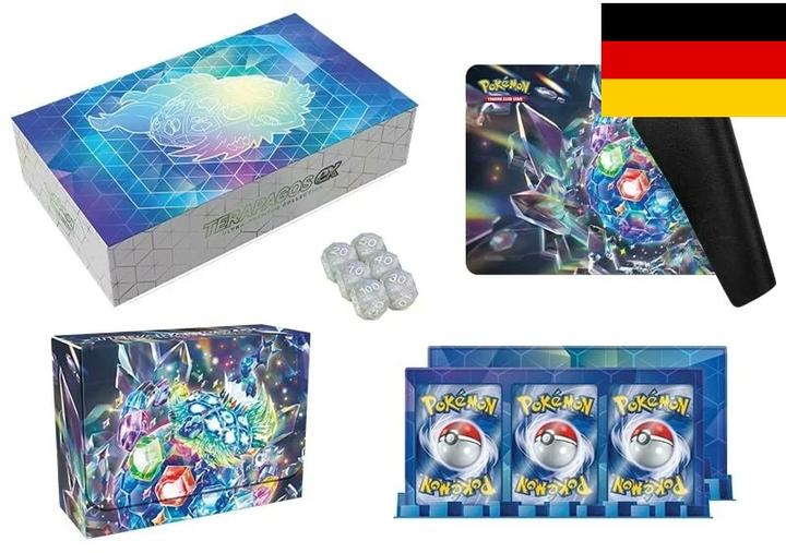 Actual product image Pokémon Terapagos ex Ultra Premium Collection (German, Box Set & Collection)
