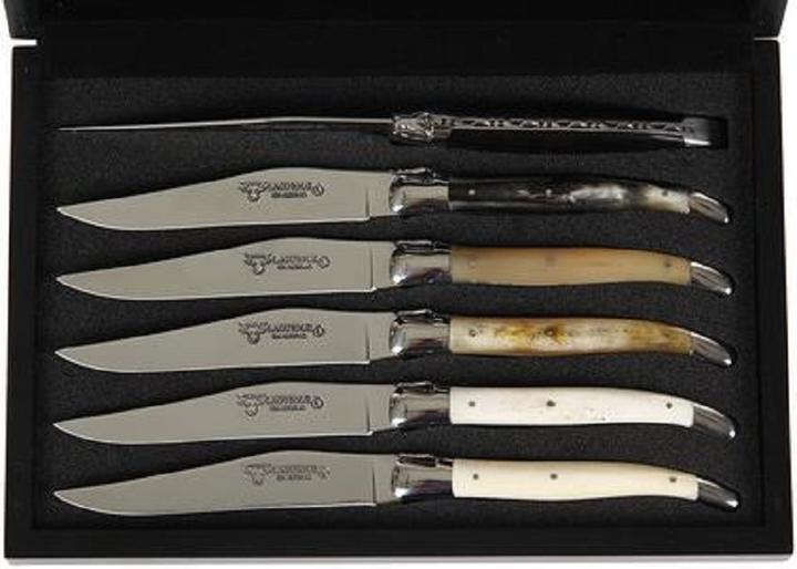 Image du produit Laguiole en Aubrac Corne mixte (6 pièce(s), Couteau)