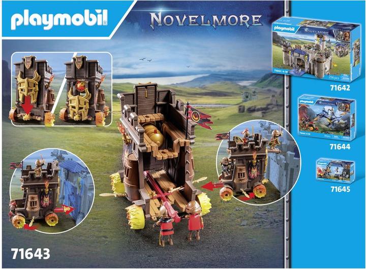 Image du produit Playmobil Chariot d'attaque avec canon à feu (71643, Playmobil Novelmore)