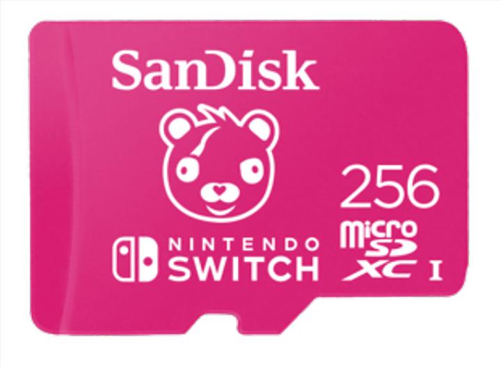 Immagine prodotto SanDisk Nintendo Switch Card Fortnite Edition (256 GB, microSDXC, U3, UHS-I)