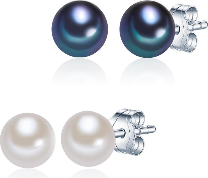 Immagine prodotto Valero Pearls Donna in argento sterling con perle d'acqua dolce coltivate - 3332 (Argento)