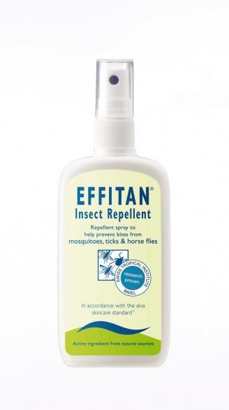 Actual product image Alva Naturkosmetik Effitan Spray Anti-Insectes (100 ml)