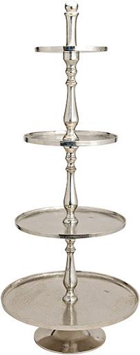 G. Wurm Etagere 4er, made of metal, 130 cm