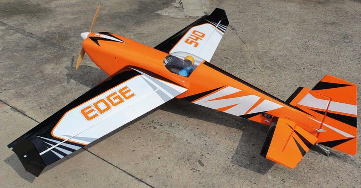 Image du produit Seagull Models SG-Models ) Edge 540 V3 77.5" 35-40cc Orange upgrade Carbon version acrobatique (Voltige)