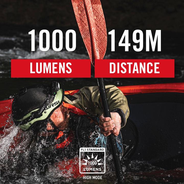 Actual product image Coast WPH30R waterproof rechargeable headlamp, 1000 lumens (1000 lm)