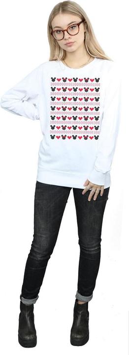 Immagine prodotto Disney Mickey And Minnie Christmas Hearts Felpa Donna (XXL)