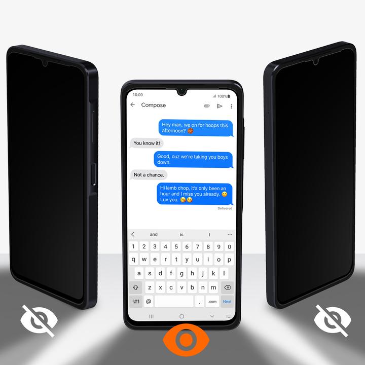 Actual product image Avizar ClearGuard Privacy Film (1 Piece, Samsung Galaxy A06)