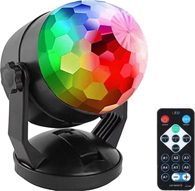 Actual product image Denver LED disco ball LDB-319