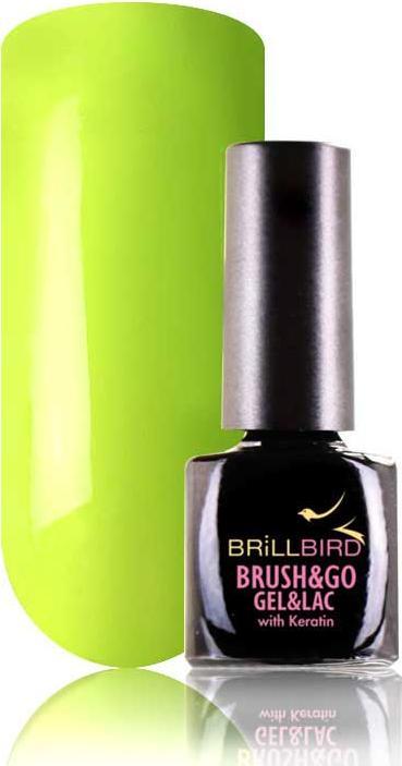 Actual product image BrillBird Brush & go Gel&lac GoGL 75 - 8ml (Gel-Effect Nail Polish)