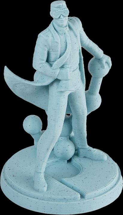 Actual product image Polymaker PolyTerra (PLA, 1.75 mm, 1000 g, Grey)
