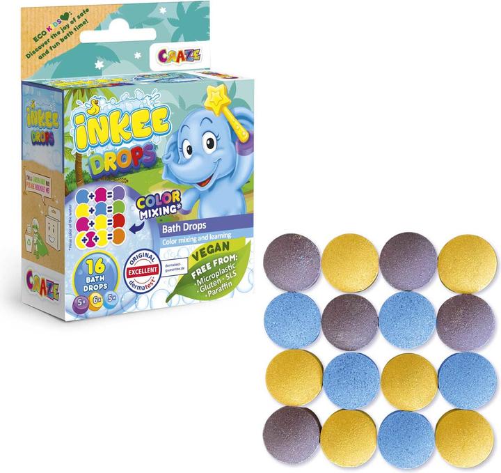 Actual product image Craze Inkee Bath Dops (Bath bombs)