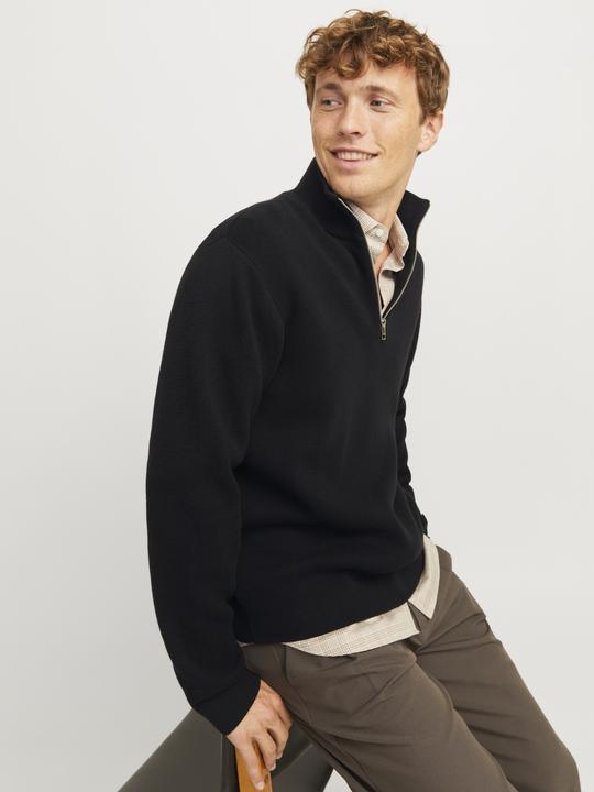 Produktbild Jack & Jones Jprblamilano Stitch Knit Half Zip Sn (L)