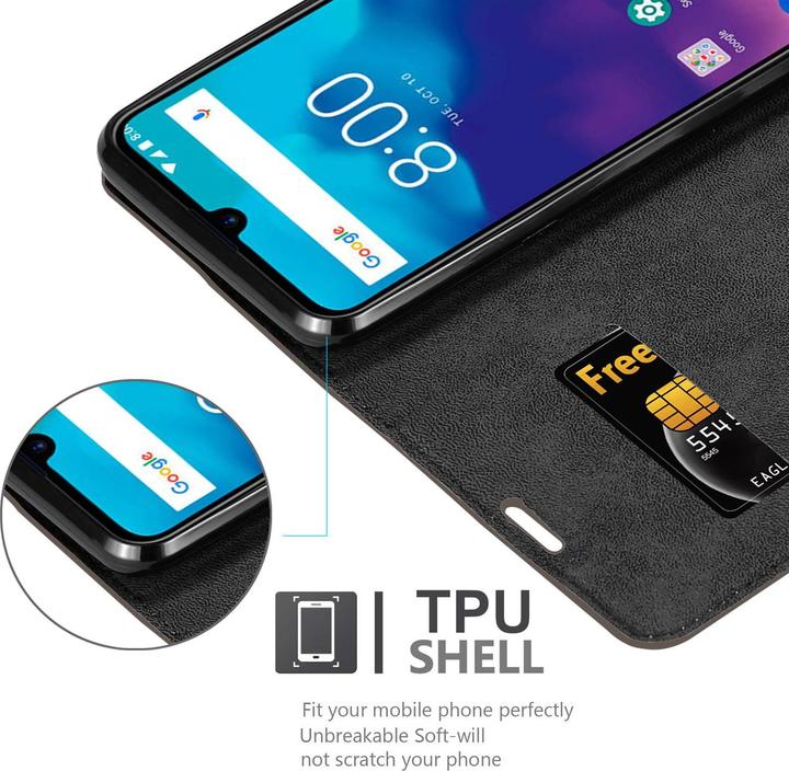 Produktbild Cadorabo Book Invisible Magnet Cover (ZTE Blade V10 Vita)