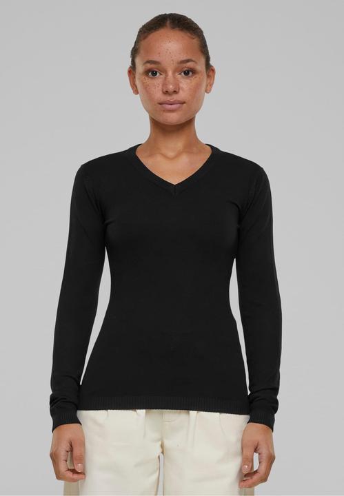 Actual product image Urban Classics Ladies Knitted V-Neck Sweater (4XL)
