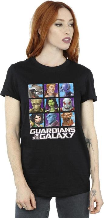 Produktbild Guardians of the Galaxy Character Squares TShirt (XXL)