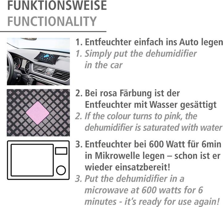Immagine prodotto Wenko Deumidificatore per auto (20 m²)