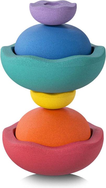 Stapelstein Inside Rainbow Classic Set of 6