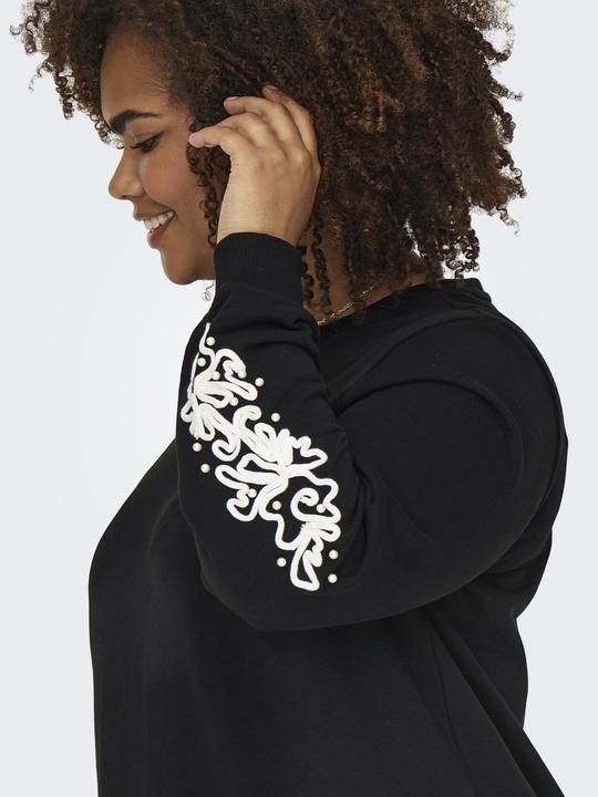Produktbild Only Normal geschnitten Rundhals Tief angesetzte Schulter Sweatshirt Sweatshirt (M)