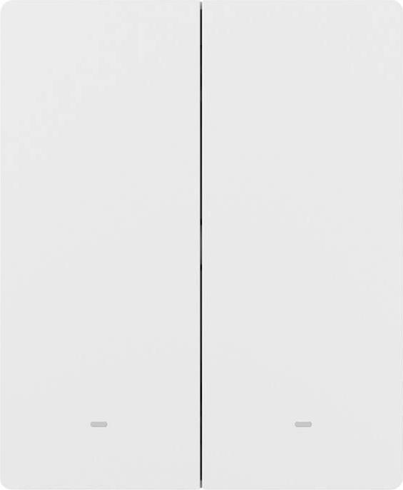 Actual product image Sonoff M5-2C-80W Matter smart wall switch (2-channel, for frame)